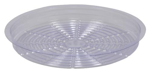 Gro Pro® Premium Clear Plastic Saucers - Discount Indoor Gardening