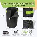Tall Transplanter Fabric Pot - Discount Indoor Gardening