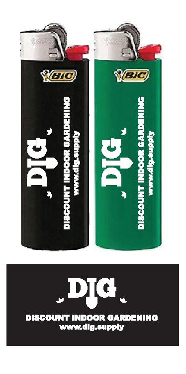 DIG Bic Lighter - Discount Indoor Gardening