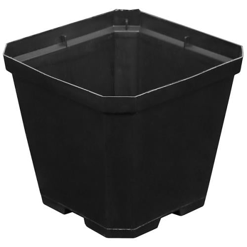 Gro Pro Black Plastic Pots - Discount Indoor Gardening