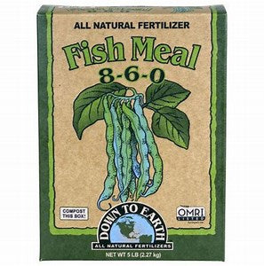 Down to earth fish meal - Discount Indoor Gardening
